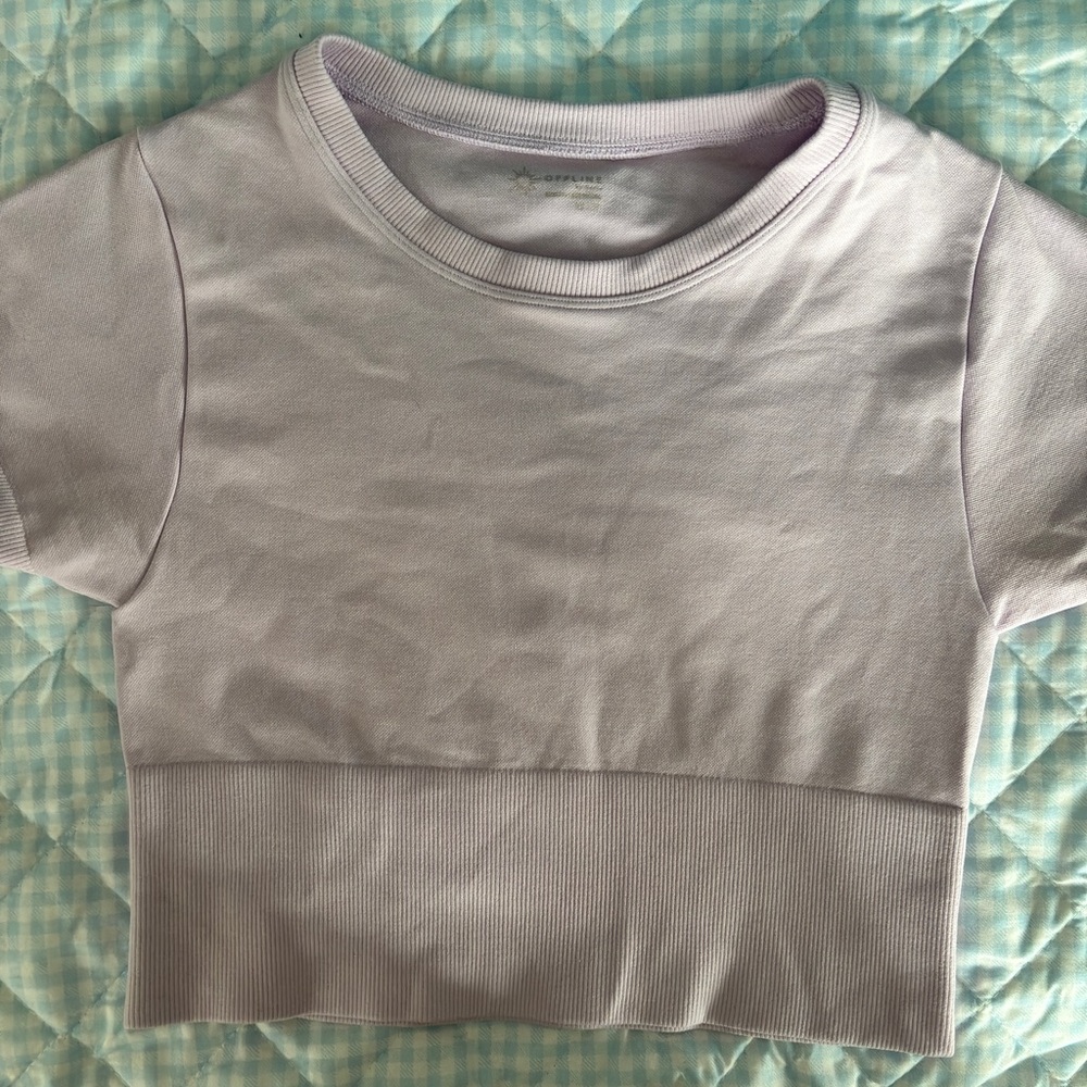 Stylish Lavender Crop Top for Women
